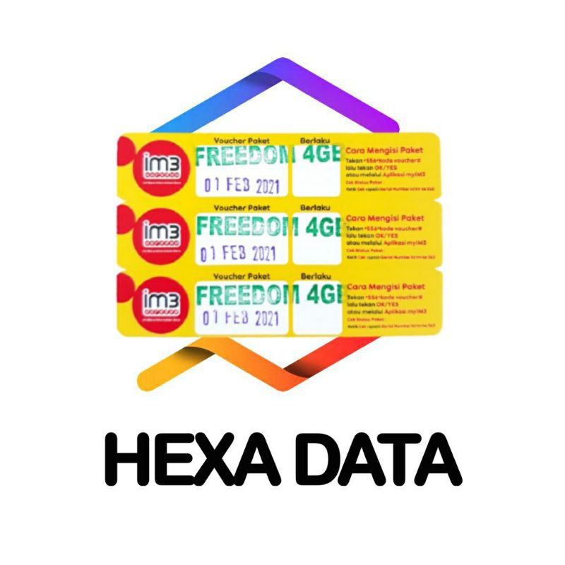 VOUCHER DATA INDOSAT FREEDOM 4GB