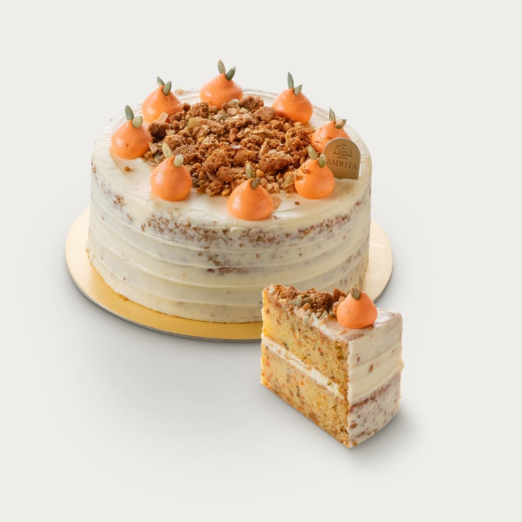 

CARROT CAKE WITH CHEESE FROSTING