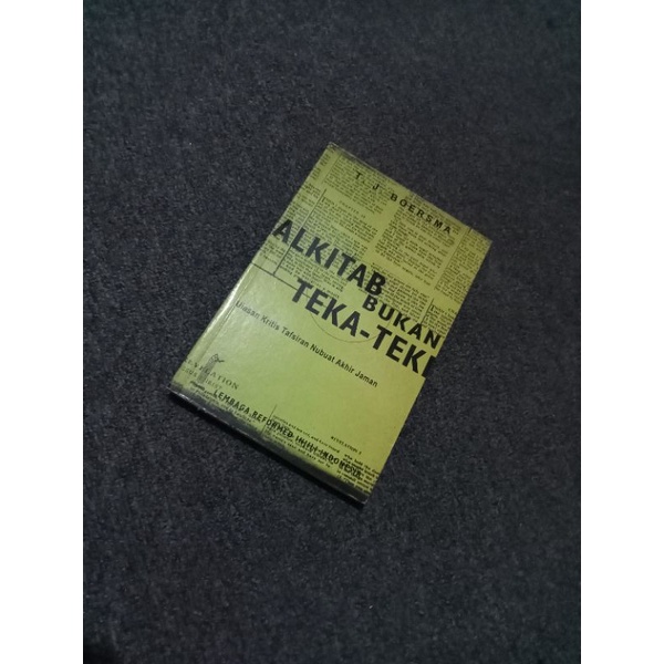 Alkitab bukan teka teki - Ulasan kritis Nurbuat Akhir Jaman