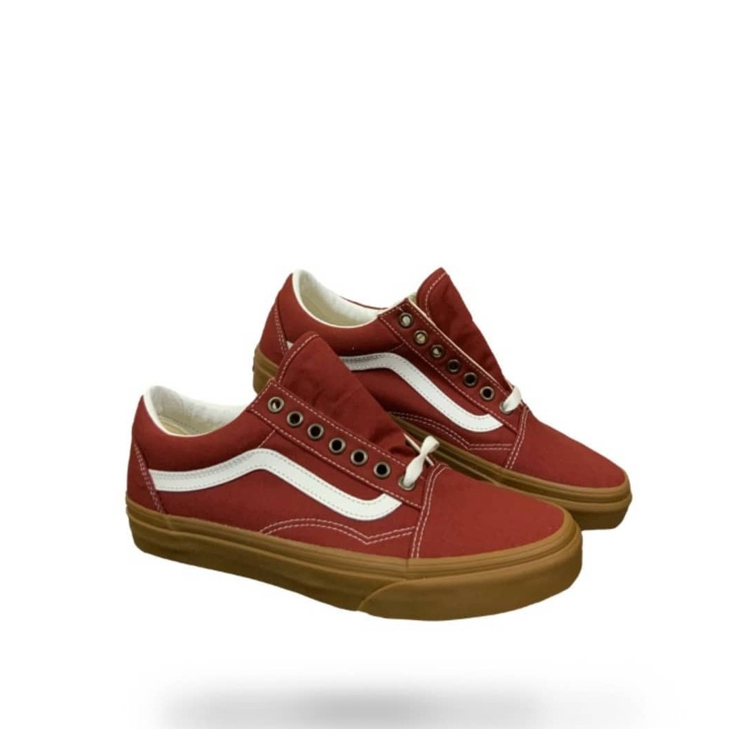 vans old skool gum rosewood