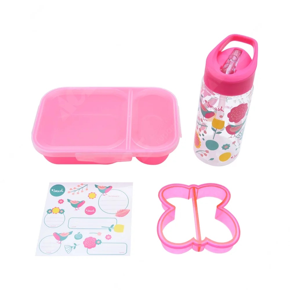 ACE Smash Set Tempat Makan Anak - Pink