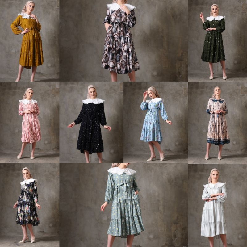 Daster Gamis kekinian Dressalana SARRY ONE So_Homewear SARYONE SENYENYAK ITU ARMII