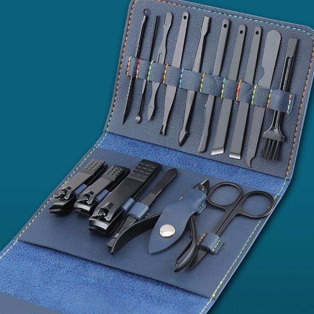 Mxbeauty Pemotong Kuku Set Stainless Steel Tahan Lama Kutikula Nipper Travel Alis Stripping Klip Perlengkapan Perawatan Kuku Manicure Tool