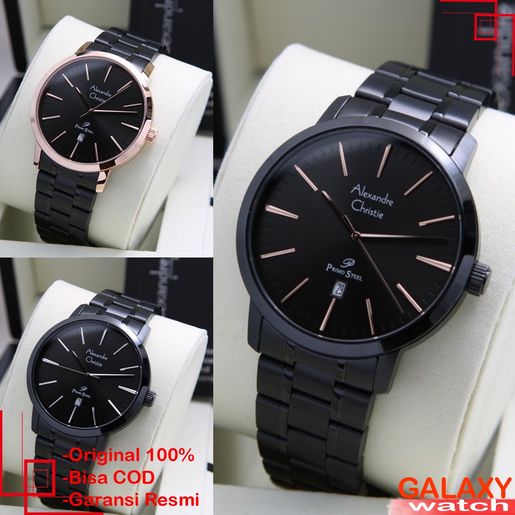 ALEXANDRE CHRISTIE PRIA ORIGINAL JAM TANGAN ALEXANDRE CHRISTIE PRIA JAM ALEXANDER CRISTIE AC 1028 ST