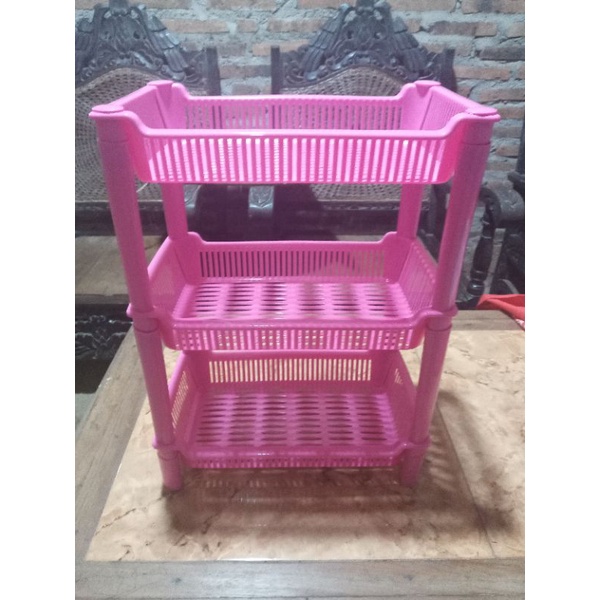 rak mini 3 tingkat, rak bumbu mini