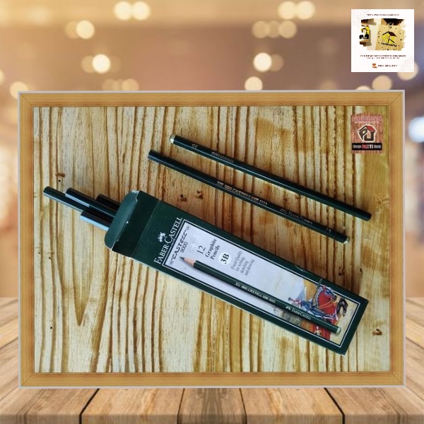 

PENSIL KAYU FABER CASTELL 2B/3B/5B/6B/B/2H/4H/6H/H/HB