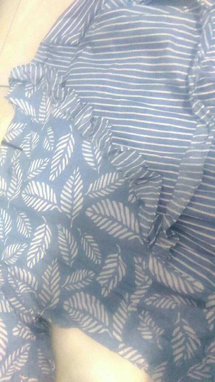 Tey-17 Batik Wanita Asj Sa Hrb026 Kenongo Kemeja Tosca Pendek