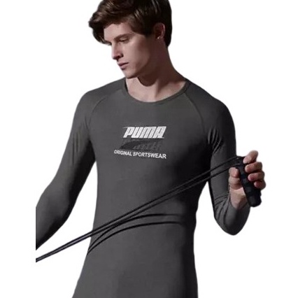 PM Baselayers Golf Grey Original - Baju Manset Golf Pria Branded