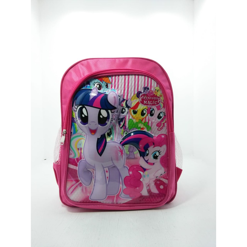 LITTLE PONY - Tas Anak Gambar Timbul Karakter Little Pony