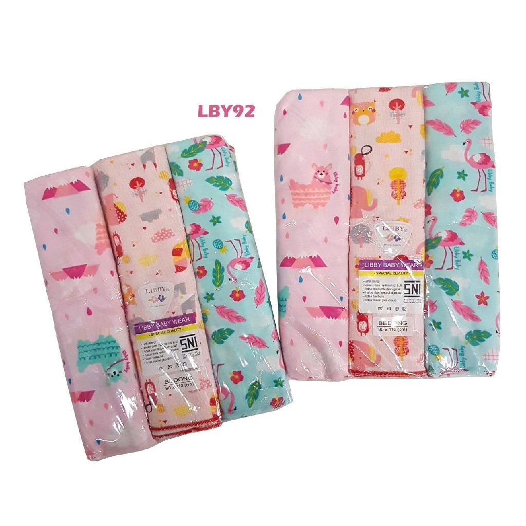 BEDONG LIBBY MOTIF / PERLENGKAPAN BAYI  isi 1