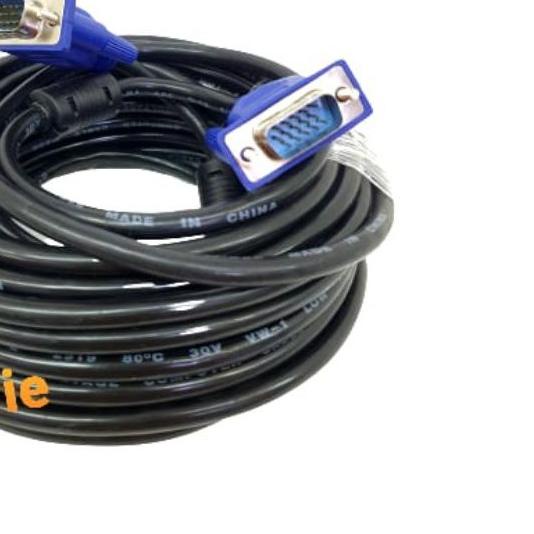 ☛ Kabel VGA 10 Meter / Cable VGA 10m / Kabel VGA To VGA 10meter ➥