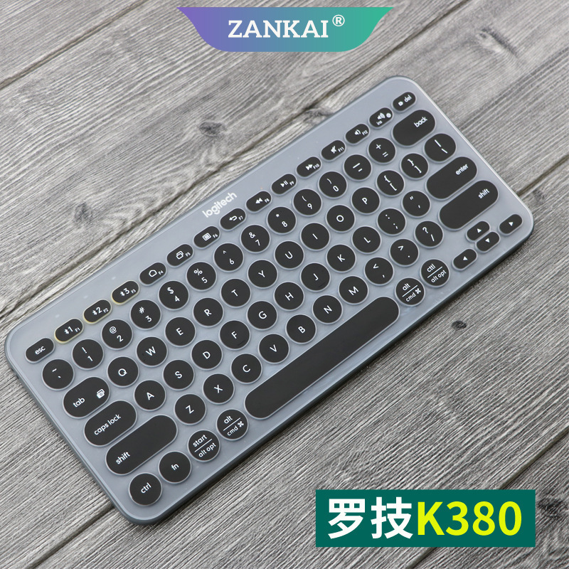 Annka Skin Cover Pelindung Silikon Ultra Tipis Untuk Keyboard Logitech K380