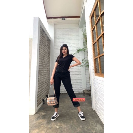 CELANA BOYFRIEND JEANS WANITA PREMIUM