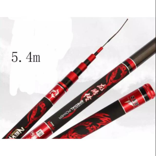 joran tegek juxo spesial power joran import