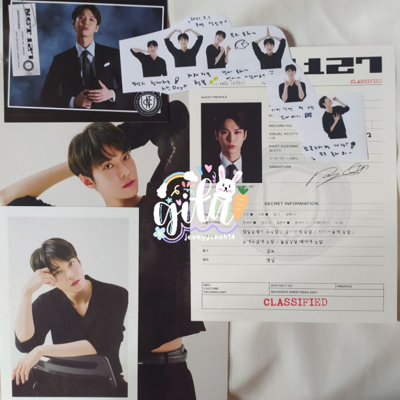 Season Greeting Nct 127 Doyoung set SG 21