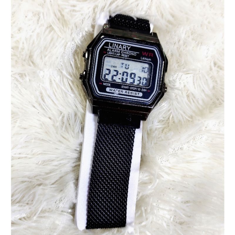 JAM TANGAN TALI PASIR DIGITAL 5 WARNA