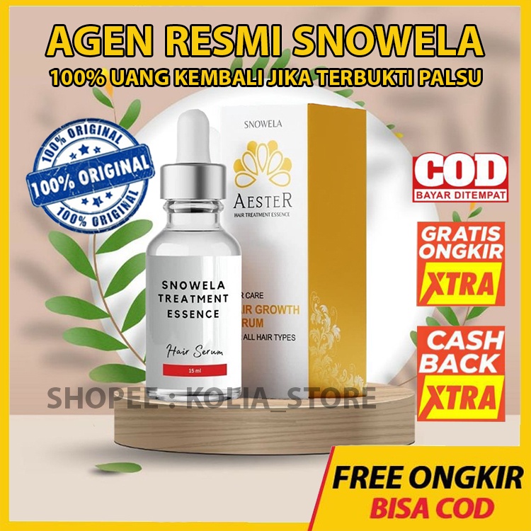 SNOWELA SERUM PENYUBUR RAMBUT SNOWELA HAIR SERUM TREATMENT ESSENCE SERUM PENUMBUH RAMBUT ORIGINAL
