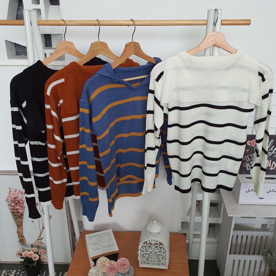 CLAUDY KNITE SALUR/ SWEATER RAJUT/ JAKET RAJUT SALUR KNITE/ STYLE KOREAN