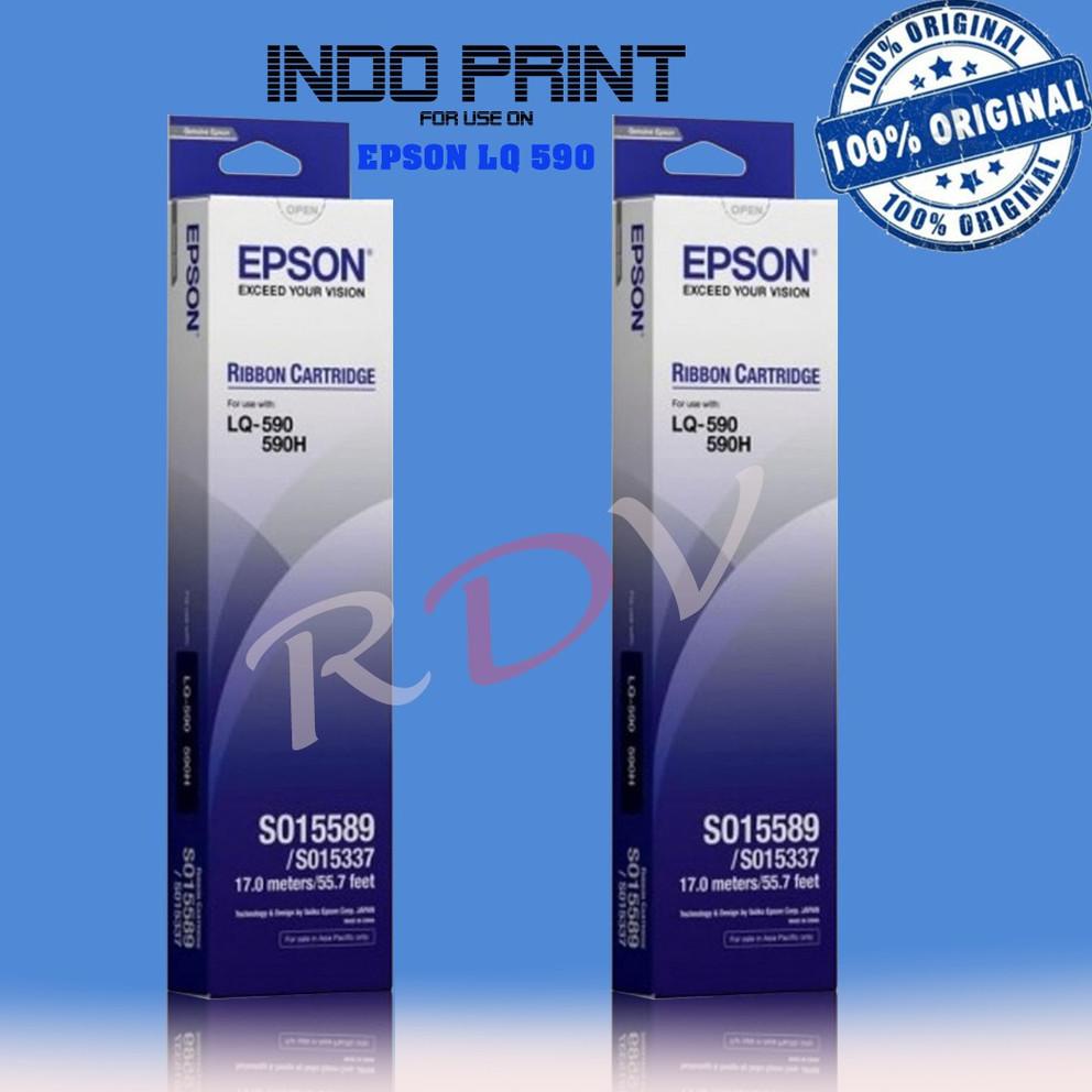 

bxs06 Ribbon Cartridge / Pita Printer Epson LQ 590 .,,.,.,