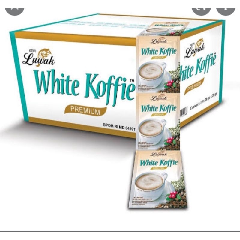 

Kopi Luwak White Koffie Original 20g