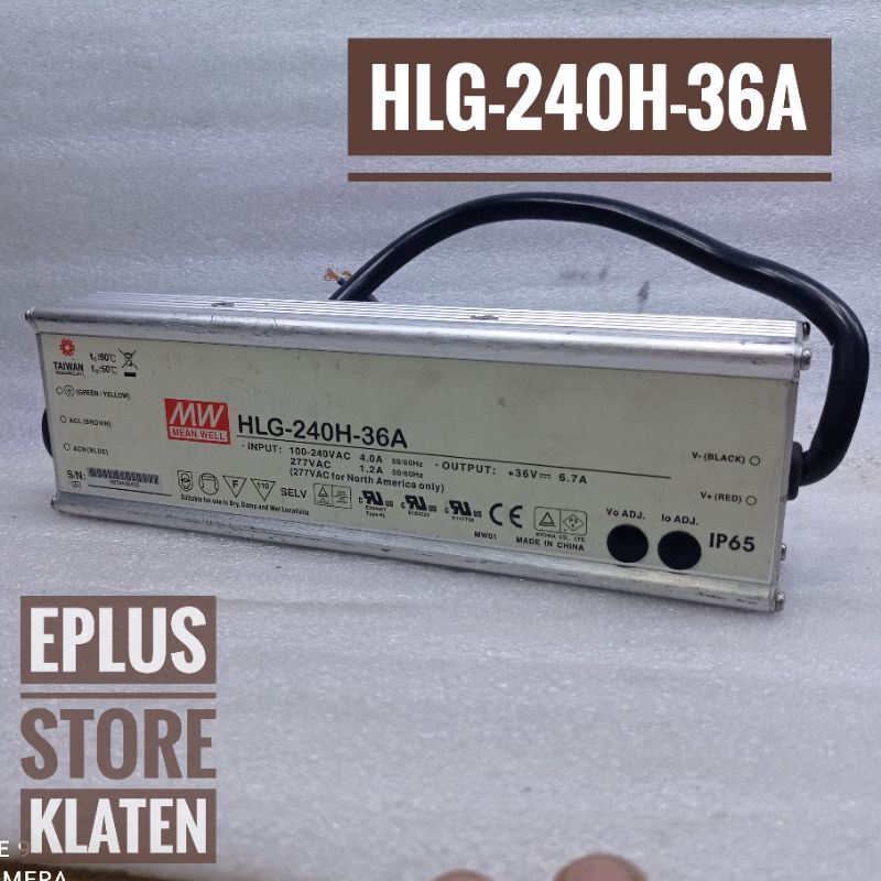 Switching 36V 240W 2HLG-240H-36A Power Supply Mean Well PS111