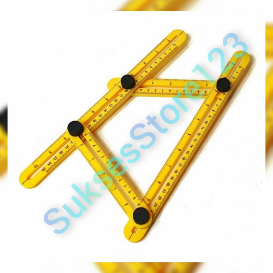 

Penggaris Serba Guna Keramik 4 Lipat Plastik Adjustable Multi Fungsi