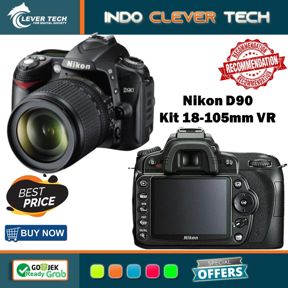 Nikon D90 Kit 18-105mm VR Kamera DSLR