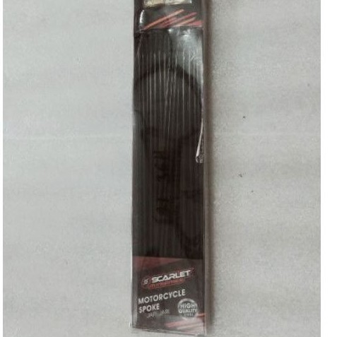 Jari jari Ruji KLX 150 ring 21 . 36H . SCARLET