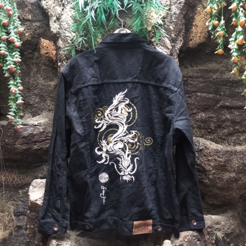 Jaket sean john//jaket jeans//preloved