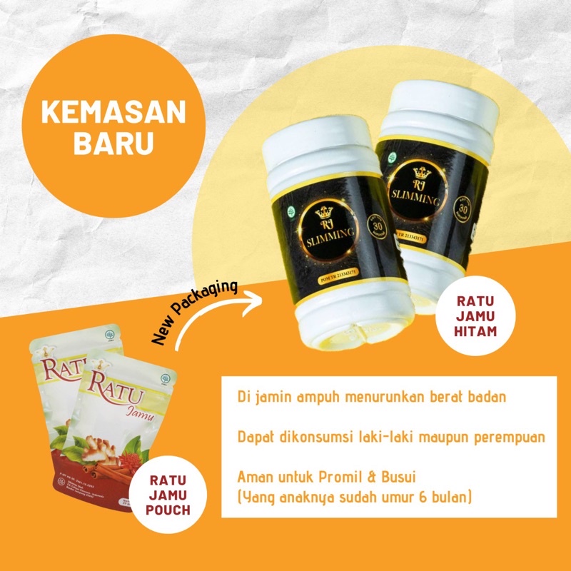RATU JAMU REGULAR 100% ORIGINAL