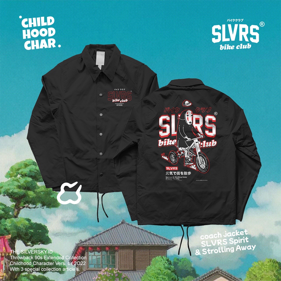 Thesilversky Spirited Away Coach Jacket