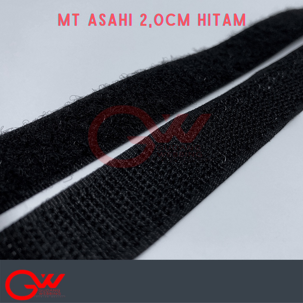 Perepet / Velcro / MT Perepet 2,0cm Hitam