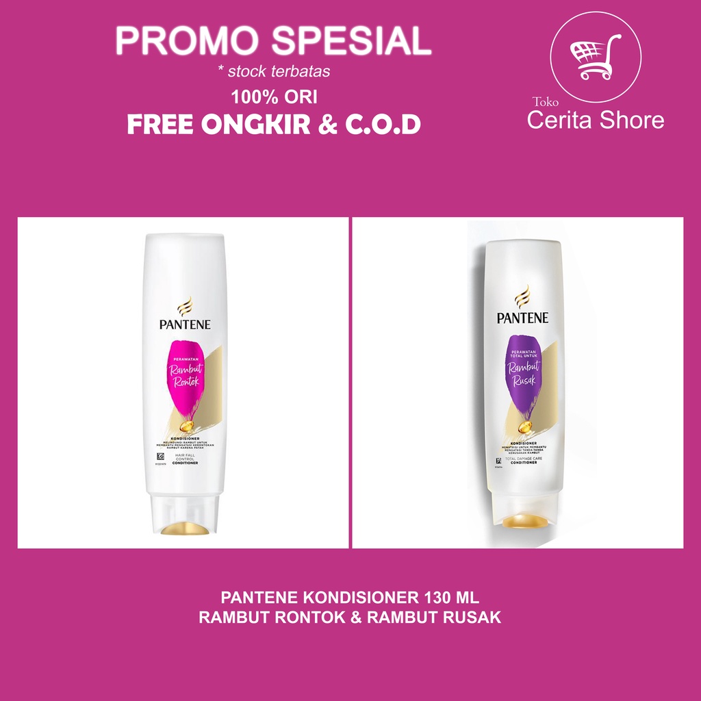PANTENE CONDITIONER 130ML/ PANTENE KONDISIONER 130ML / KONDISIONER PANTENE/ PANTENE/ KONDISIONER/ CO