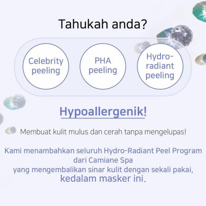 Eklusif Camiane The Perfect Wedding Moisturizing Toner Pad - 5 Pads Murah