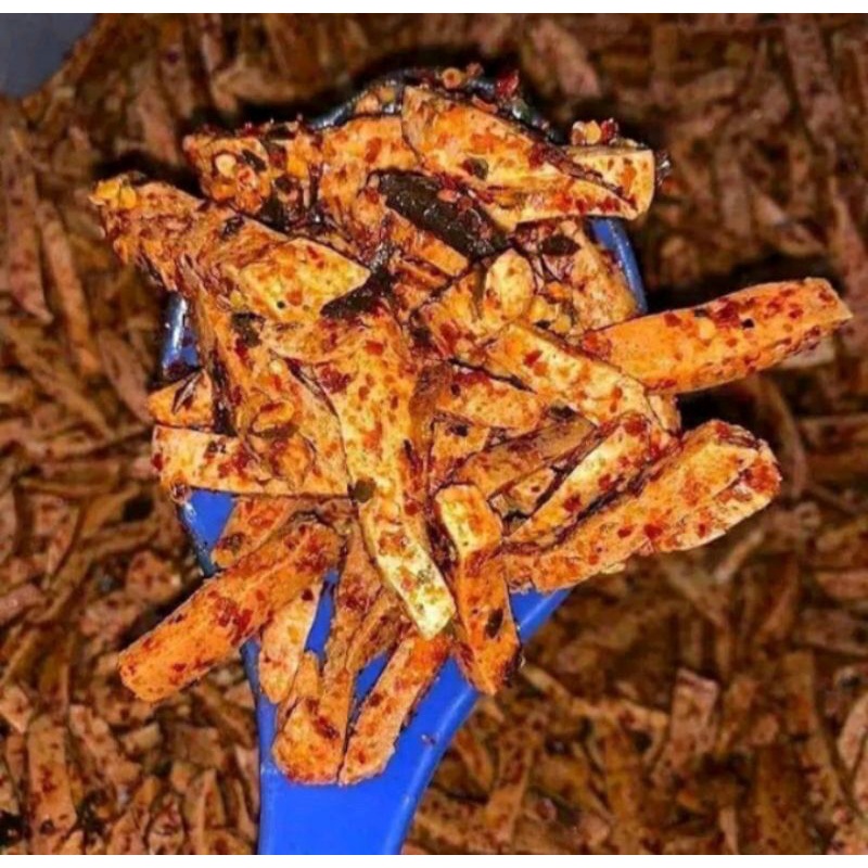 BASRENG 100 gram STIK IKAN TENGIRI DAUN JERUK (PROMO)/ basreng / basreng viral / basreng 1kg  / basr