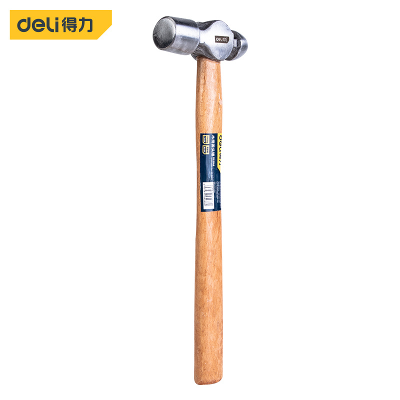 Deli Ball Hammer / Palu Konde 16-24oz Pegangan Kayu Alat Perkakas DL51XX