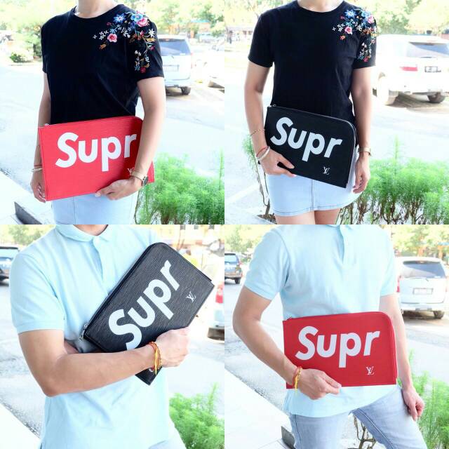 L*UIS VUITTON x SUPREME IPAD POUCH (886)