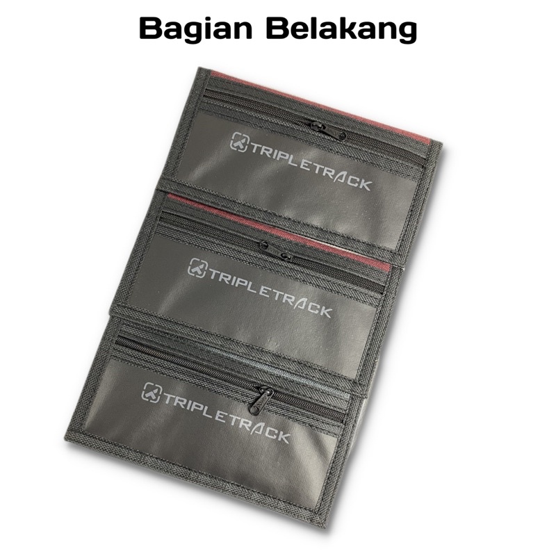 DOMPET PRIA PANJANG LIPAT 2 KANVAS TRIPLE TRACK DOMPET PRIA PANJANG MURAH DOMPET PRIA KAIN BORDIR DOMPET COWOK PANJANG DOMPET COWOK MURAH DOMPET LIPAT CASUAL DOMPET COWOK MURAH