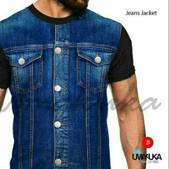 Kaos 3D Jeans Jacket
