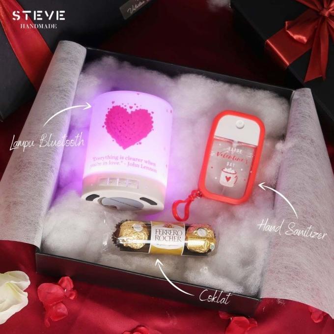 

GIFT SET VALENTINE 3 COUPLE HAMPERS HADIAH KADO PACAR STEVE HANDMADE DG654EAFVD