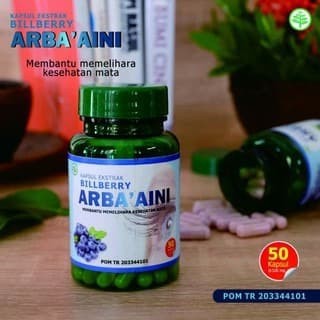 Arba Aini 50 Kapsul Herbal Kesehatan Mata