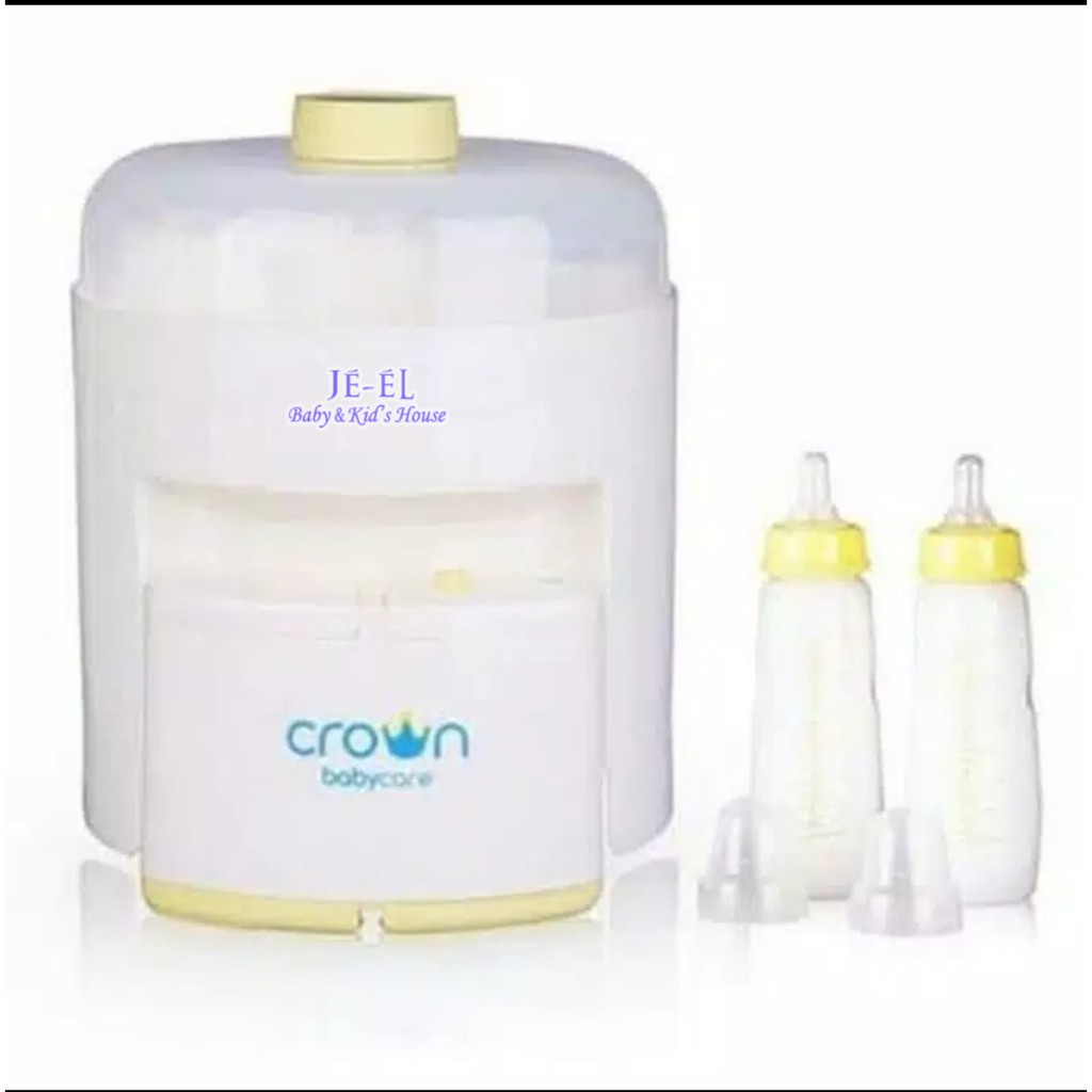 Crown Babycare 6 Bottles Electric Steam Sterilizer CR-088 / Pensteril Botol Bayi CR - 088