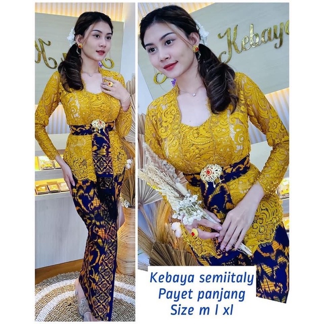 kebaya jadi payet modif