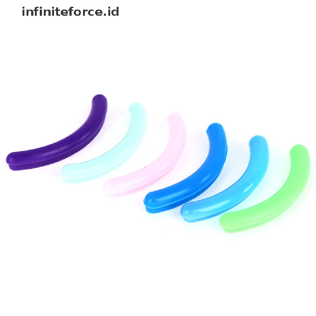 (Infiniteforce.Id) 20pcs / Set Pad Penjepit Bulu Mata Pengganti Bahan Plastik + Karet