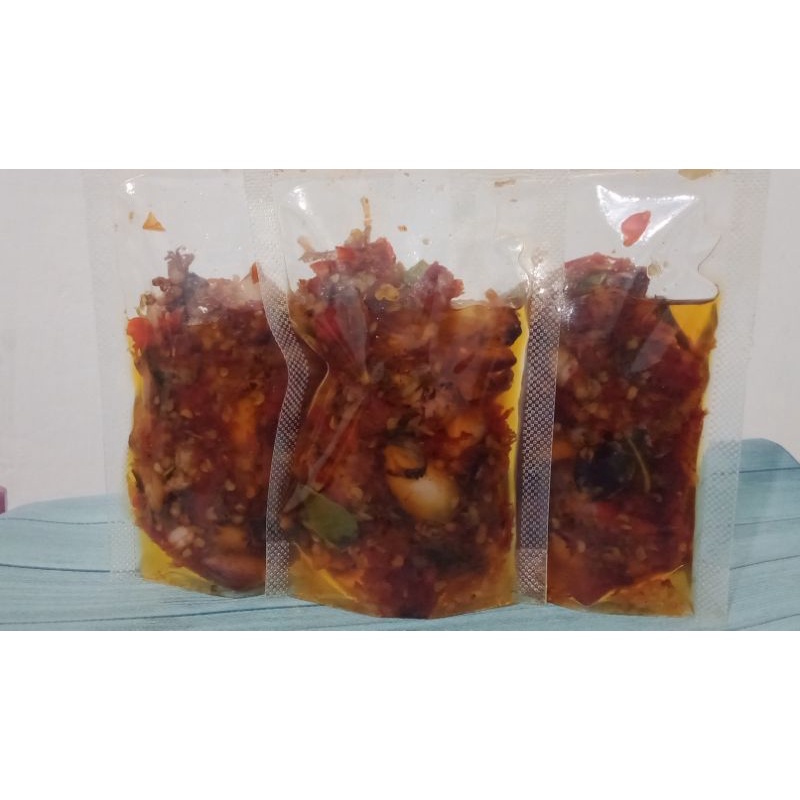 

Sambal Baby Cumi Homemade