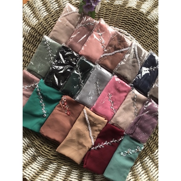 KERUDUNG PAYET POLYCOTTON/KHIMAR PAYET