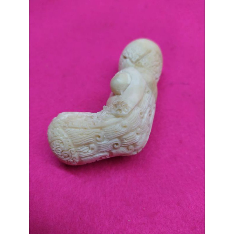 Koleksi Antik Deder Keris Putih Tulang Ukiran Halus