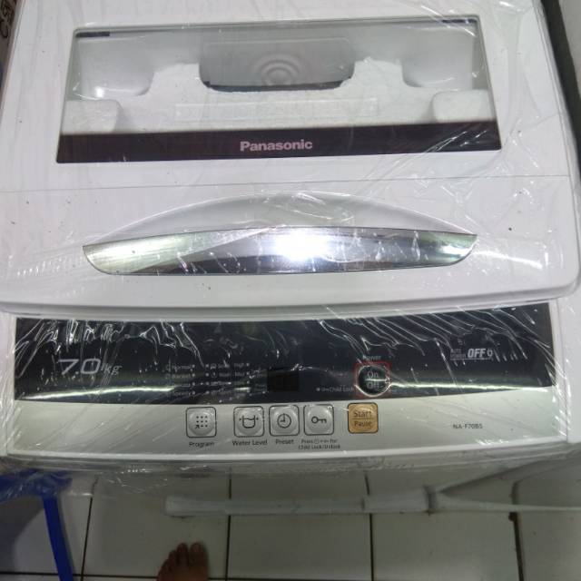 PROMO MESIN CUCI 1 TABUNG PANASONIC TYPE NA F70B5 7KG