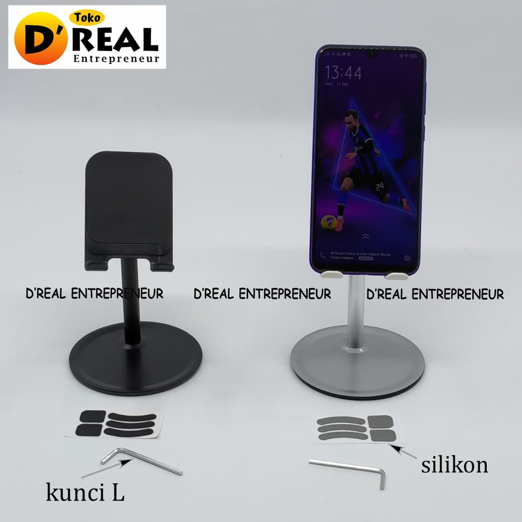 DUDUKAN HANDPHONE &amp; TABLET DESKTOP SUPPORT HOLDER K1