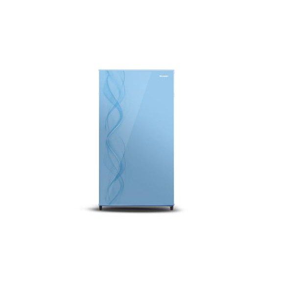 SHARP SJ N 162 D AB / AURORA BLUE KULKAS LEMARI ES 1 PINTU 133 LITER / SJN162DAB